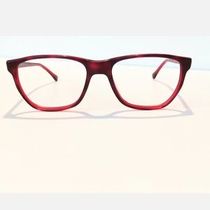 SISLEY SLY 090-09M Eyeglass Frame Red Made in Ital